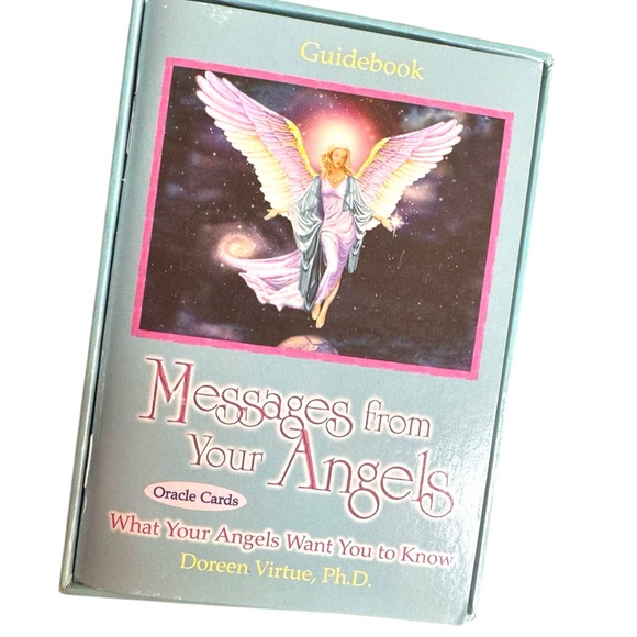 Messages from Your Angels Authentic Oracle Cards Doreen Virtue Hay House Orig - Picture 6 of 7